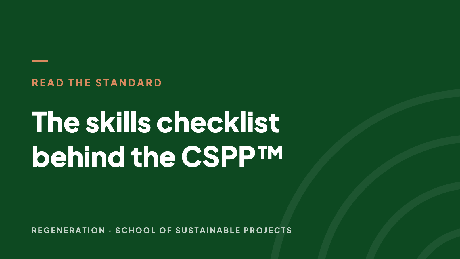 The skills checklist behind the CSPP™ — read it here
