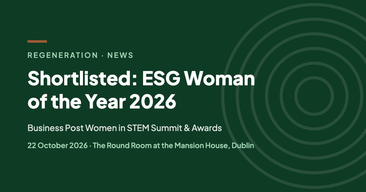 Rhealyn Mugri shortlisted for ESG Woman of the Year at the Women in STEM Awards 2026